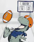 Camiseta infantil manga longa dinossauro branca |