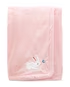 Cobertor Bebê Coelhinho Rosa Claro