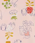 Pijama longo infantil 4 peças bichinhos multicor |